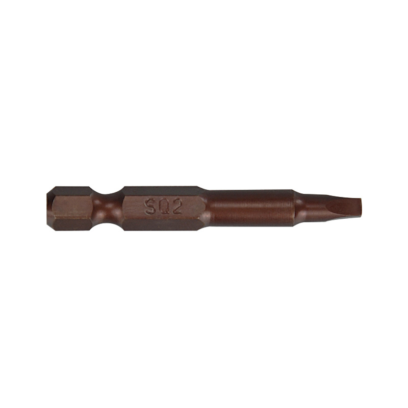 Screwdriver Bit Square Head 50MM Sandblast