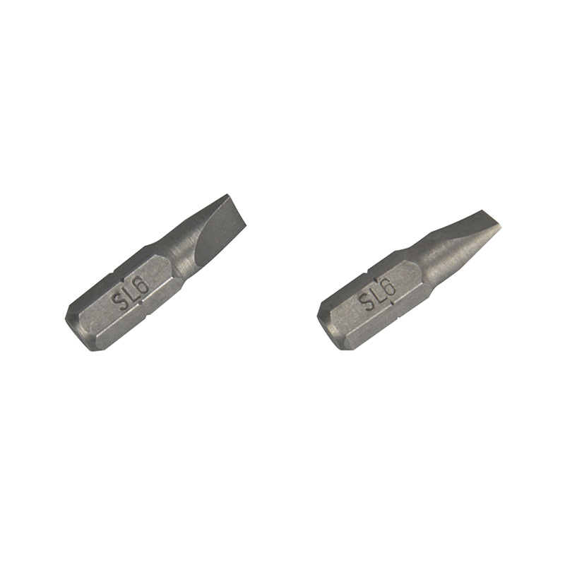 Screwdriver Bit Slotted Head 25MM Sandblast