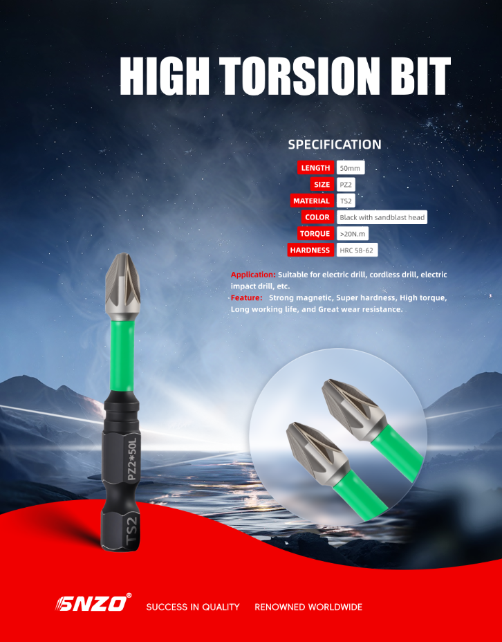 High Torsion Bit  PZ1-PZ3MM