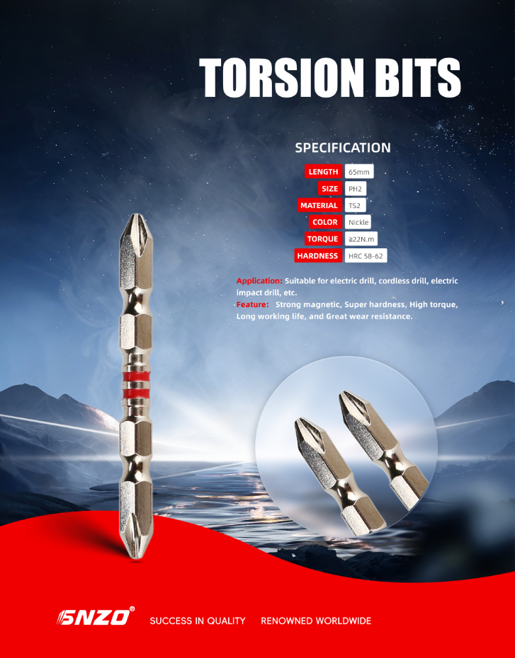 Torsion Bits 65MM