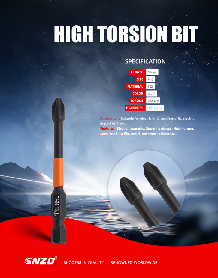 High Torsion Bit 65MM